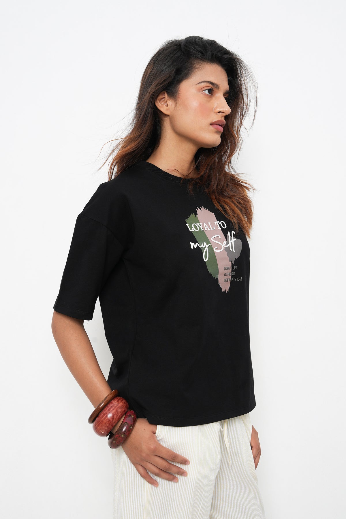 BONNATY BLACK OVERSIZED T-SHIRT-4