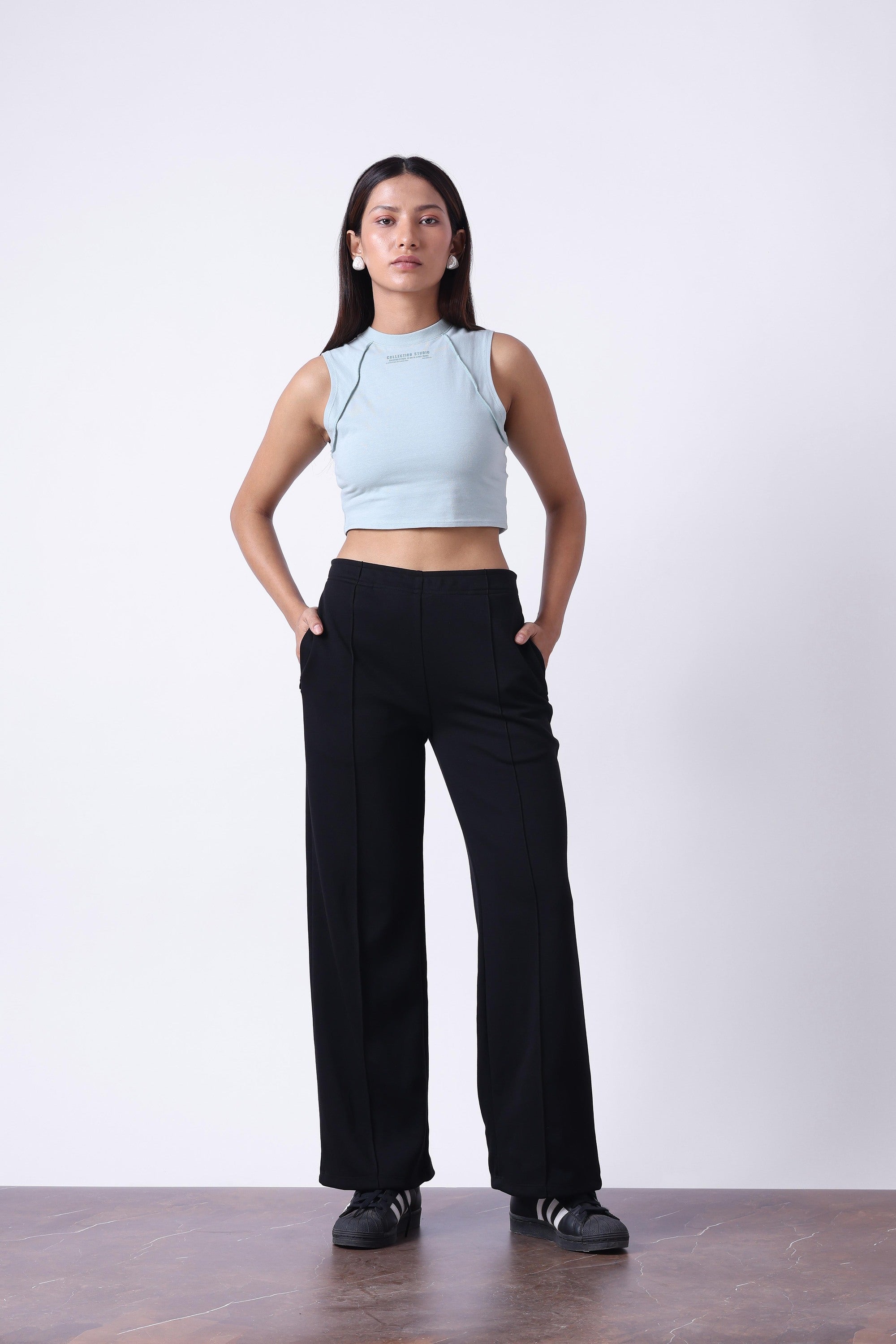 INDIGO ESSENTIAL FLEECE PANT