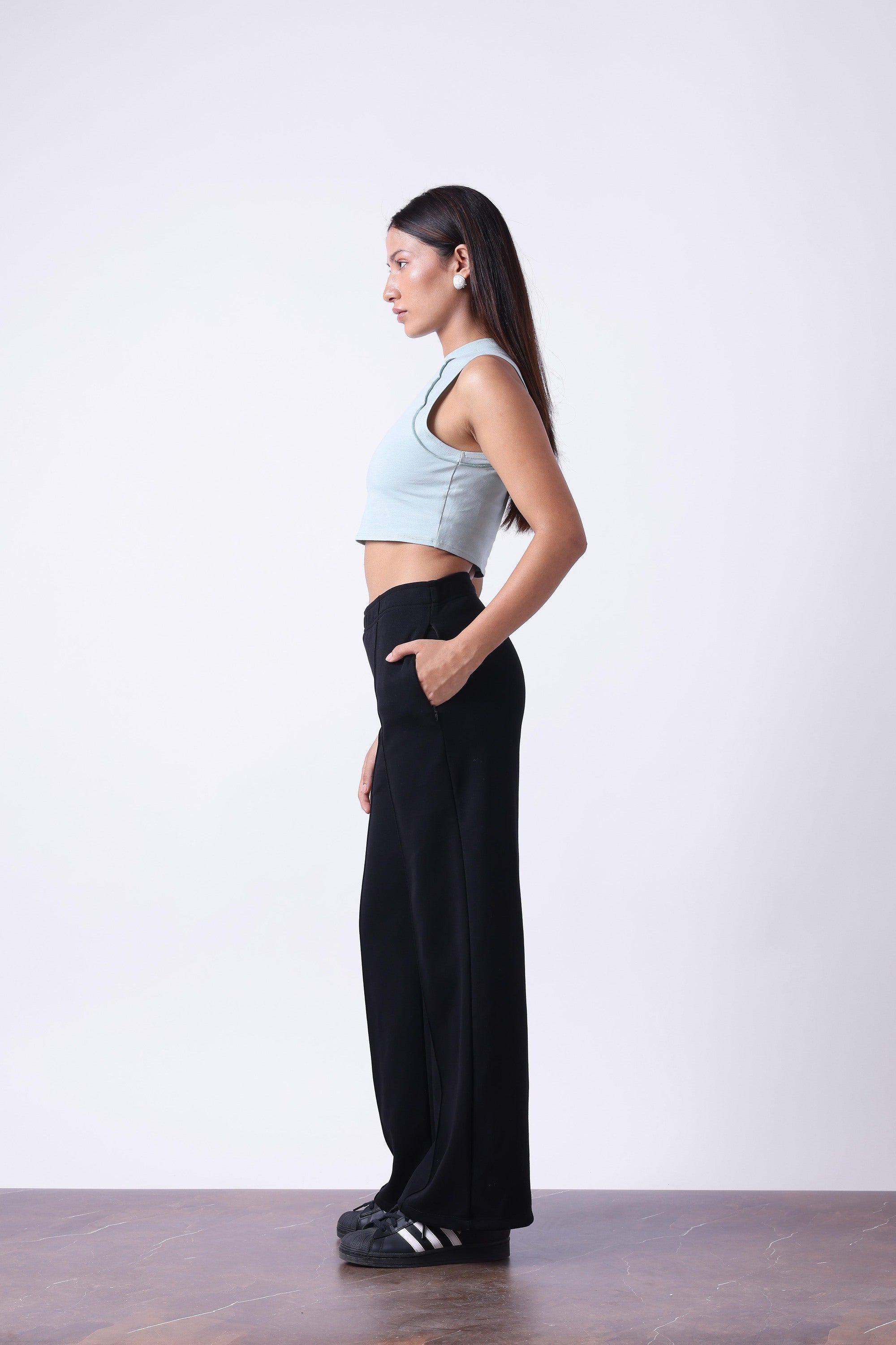 INDIGO ESSENTIAL FLEECE PANT-4