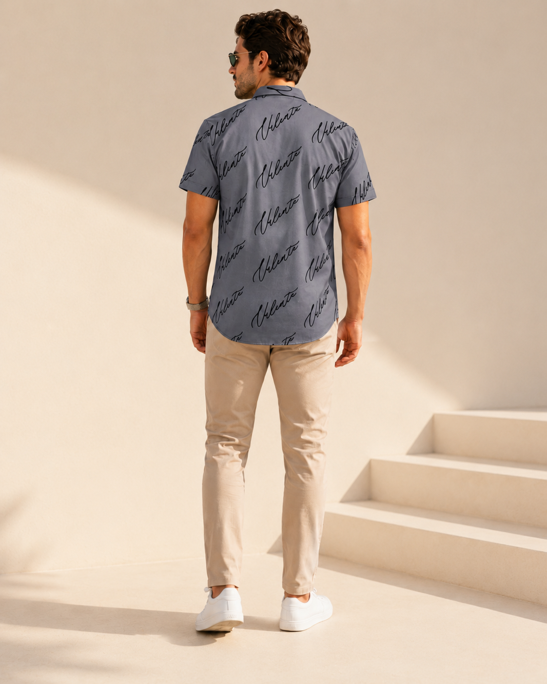 Charcoal Grey Casual Shirt-5