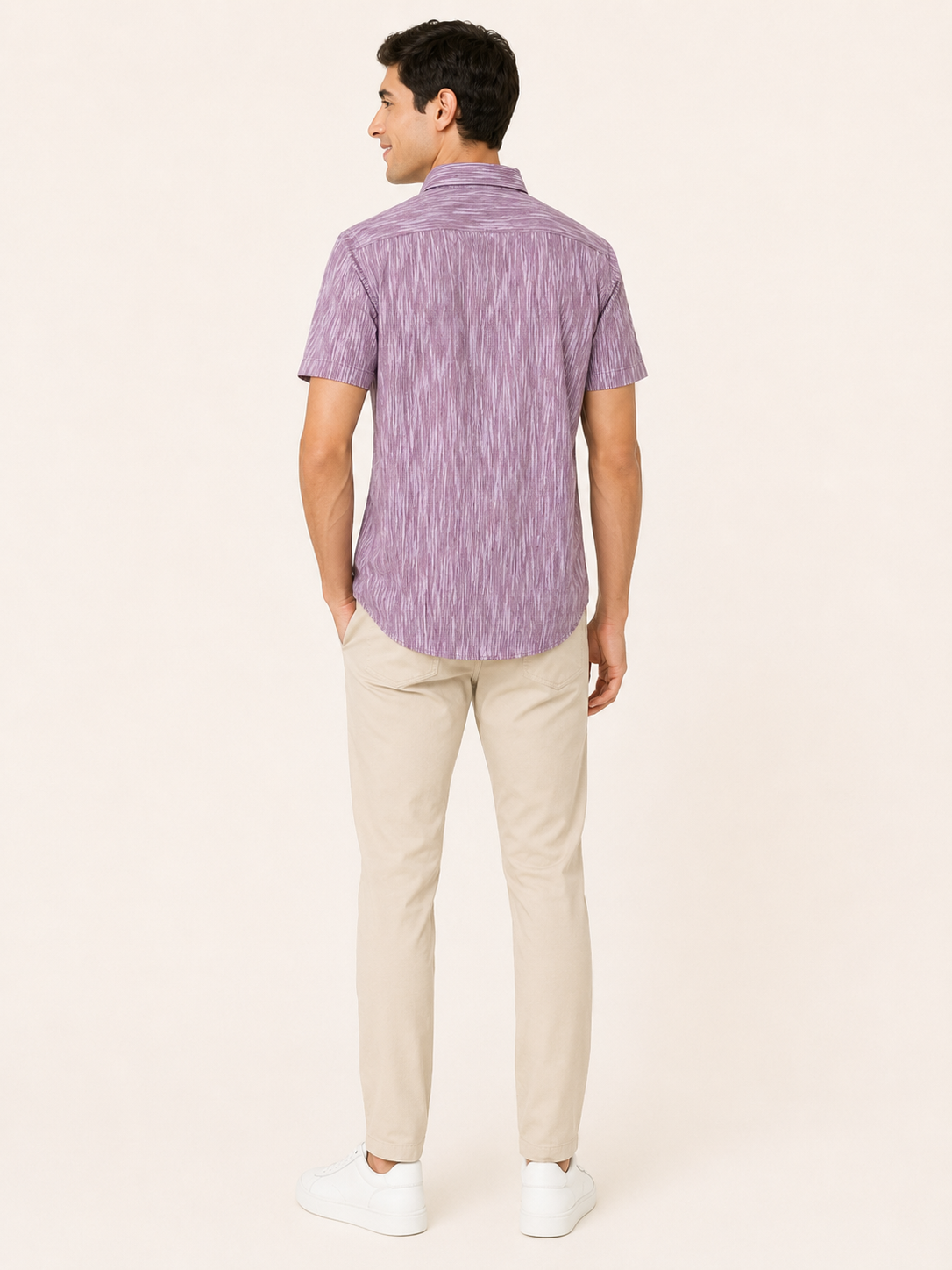 Lilac Casual Shirt-5