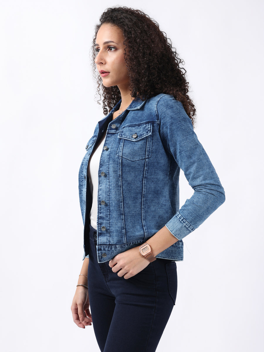 ICE WASHED TRUCKER JACKET-3