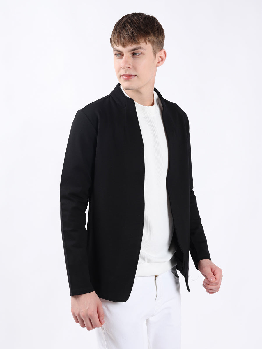 FASHIONABLE HIGHNECK CARDIGAN-3