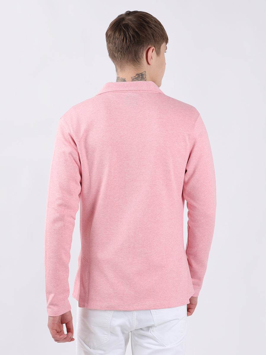 PINK CASUAL LIGHTWEIGHT BLAZER-5