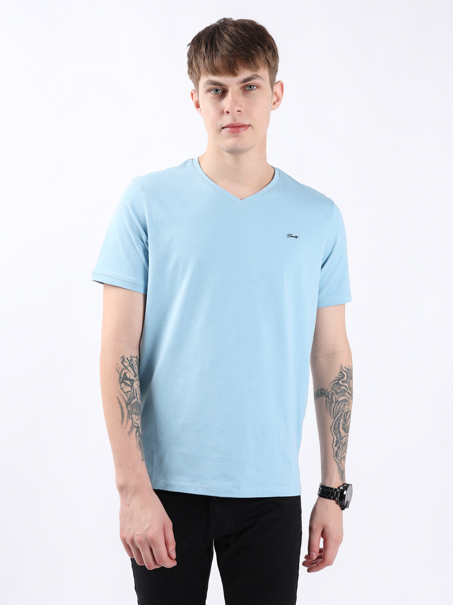 SKY V-Neck light weight t-shirt