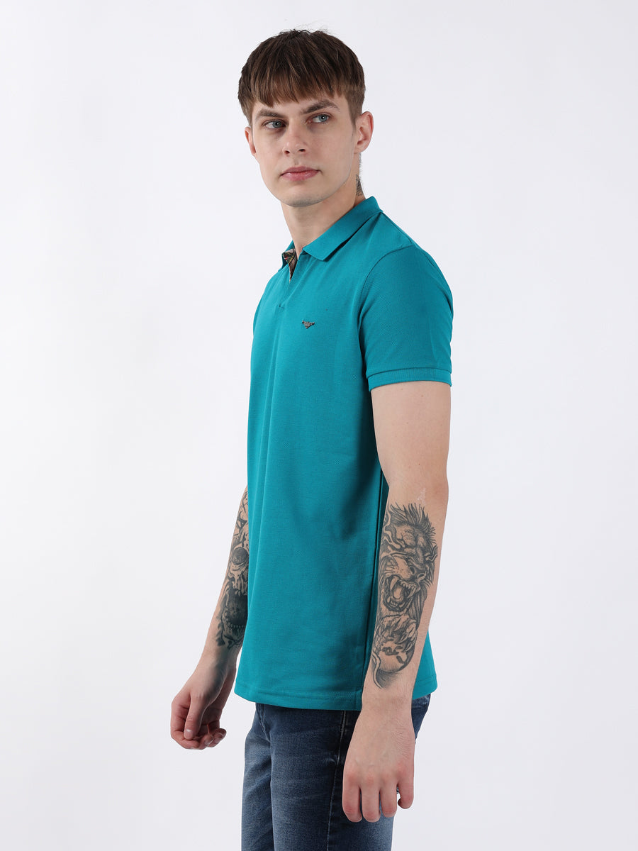 SEAGREEN BASIC MEN POLO-4